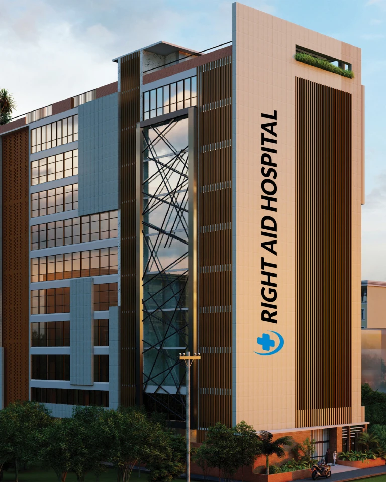 Right Aid Hospital building